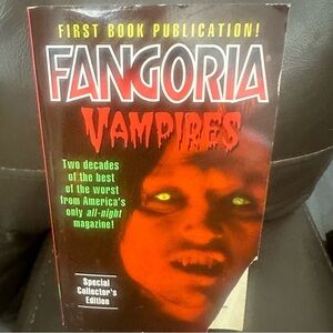 RARE! Vintage 1996 Fangoria Vampires, Special Collector’s Edition Paperback.